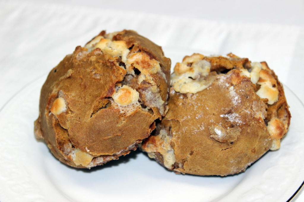 Pumpkin White Chocolate Scones by Gregory's Foods, Eagan, Minnesota