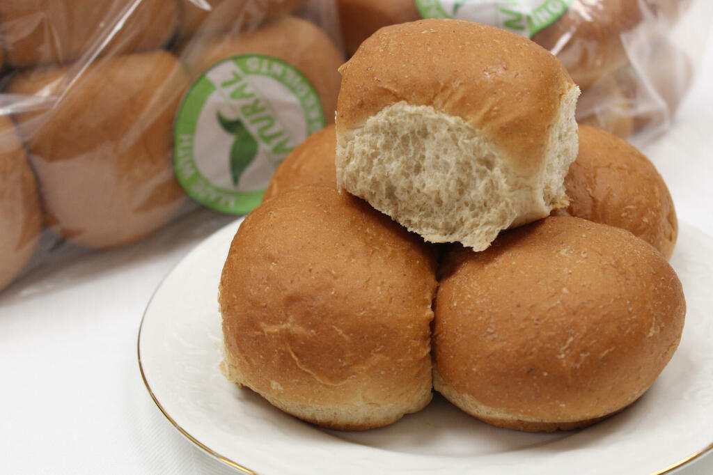 Wheat Rolls Bread Thaw n Serve All Natural by Gregory's Foods