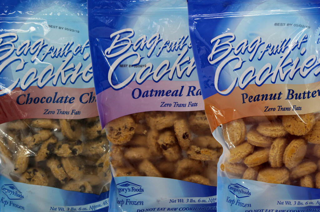 Bag of Cookies; Ready to Bake Delicious Cookies by Gregory''s Foods