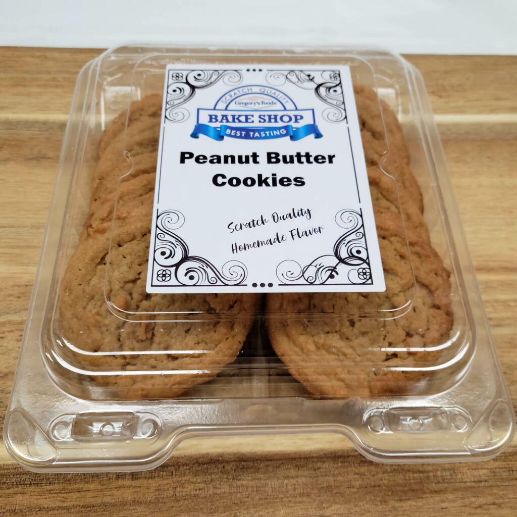 Peanute Butter Bake Shop Cookies by Gregory''s Foods