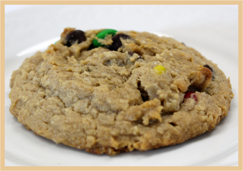 Monster Gourmet Cookie 3 ounce by Gregorys Foods Eagan, MN